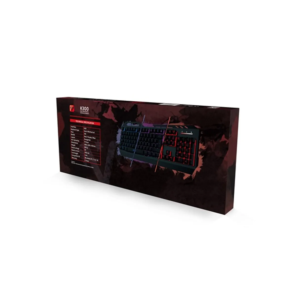 Ventaris K300 RGB HUN gamer billentyűzet #10