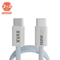 AVAX CB610LB MAGNETY 100W 1m USB-C adat- és töltőkábel #1