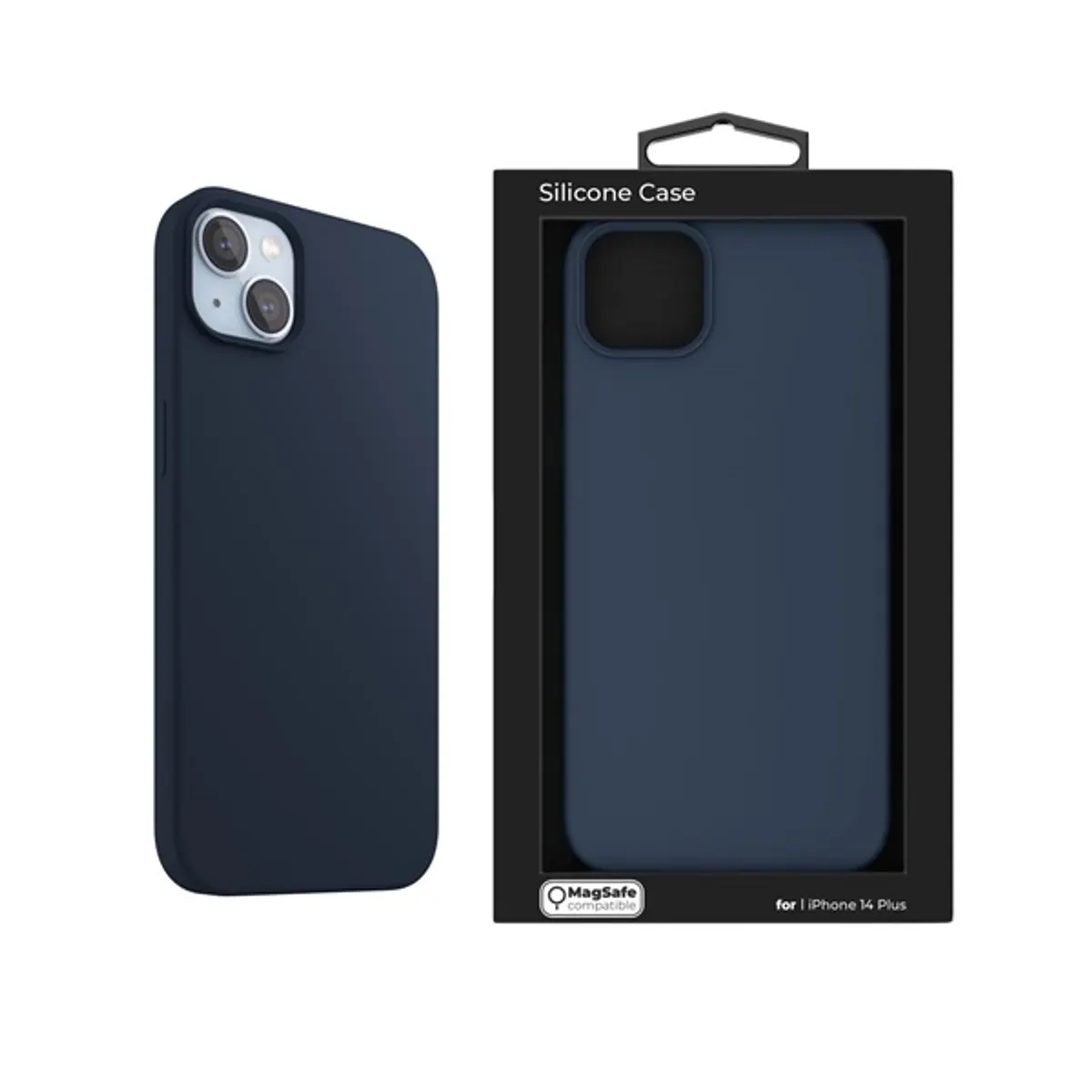 NextOne IPH-14MAX-MAGSAFE-BLUE iPhone 14 Plus kék szilikon MagSafe hátlap #1