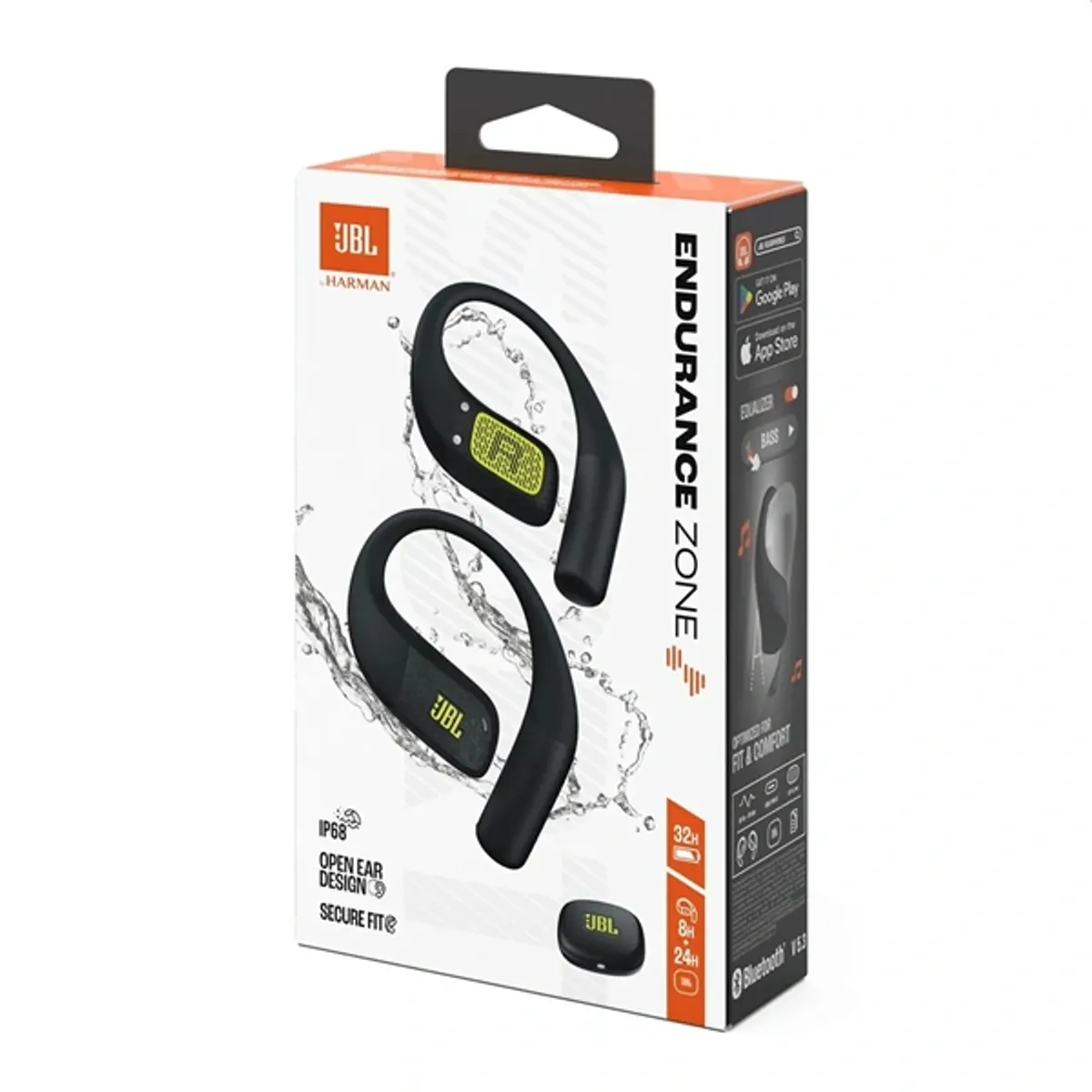 JBL Endurance Zone True Wireless Bluetooth fekete-lime sport fülhallgató #6
