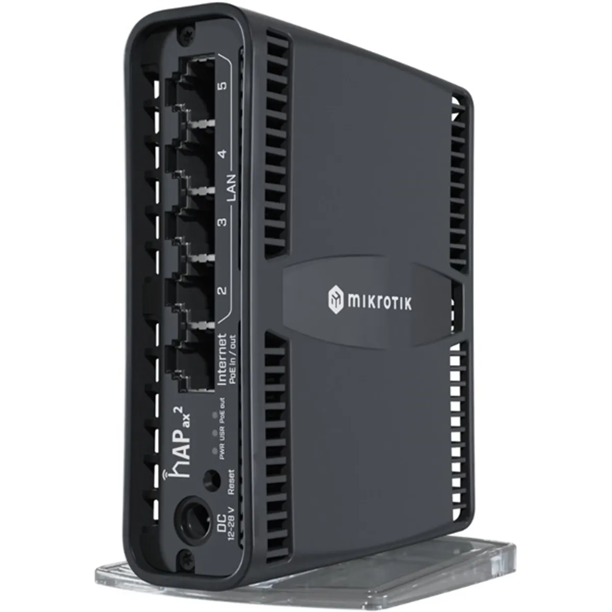 MikroTik hAP ax2 C52IG-5HAXD2HAXD-TC 5xGbE LAN port 802.11ax Wi-Fi 6 Dual Band Vezeték nélküli router #1