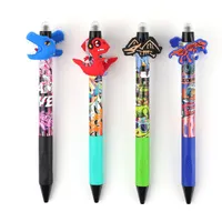 Nebulo Mérges dino radírozható nyomógombos zselés toll