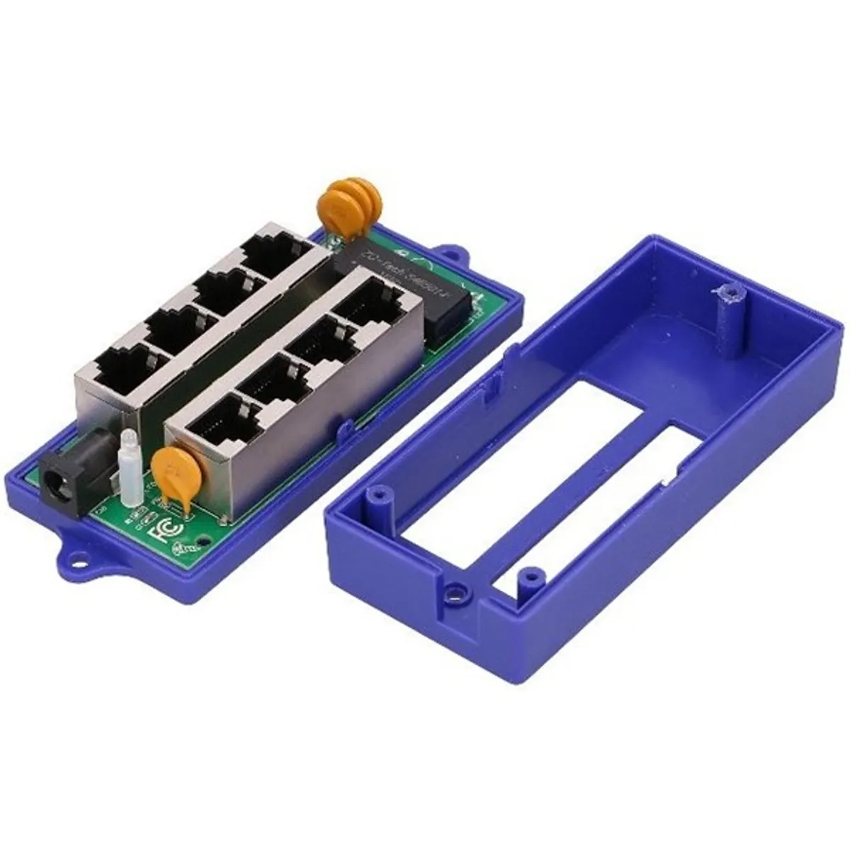 MaxLink 4Port Gigabit 12V~57V DC PoE Injector #2