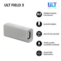 Sony ULT Field 3 fehér Bluetooth hangszoró #4