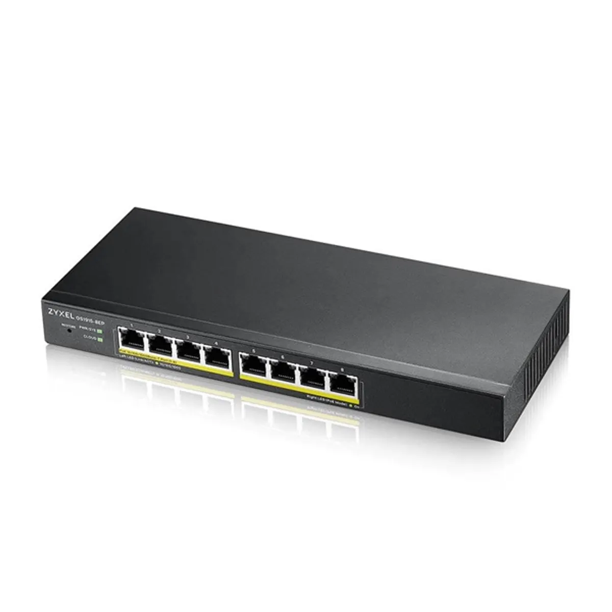 ZyXEL GS1915-8EP-EU0101F 8x GbE PoE LAN (60W) smart menedzselhető PoE switch #1