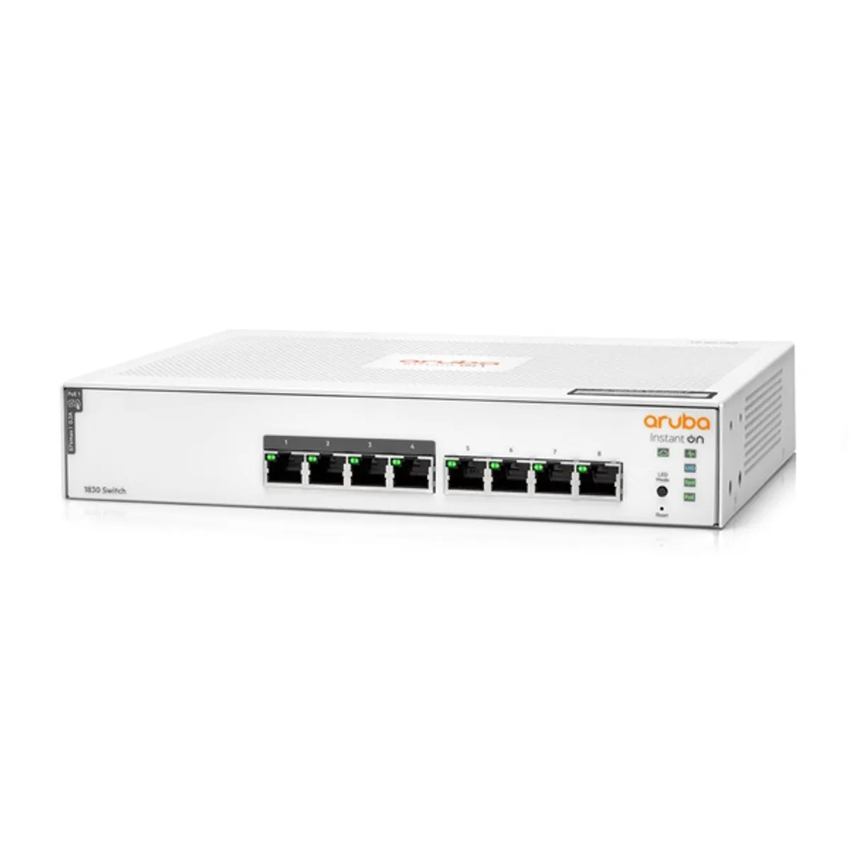 Aruba Instant On JL811A 1830 8xGbE LAN 4xPoE LAN port smart menedzselhető PoE (65W) switch #1