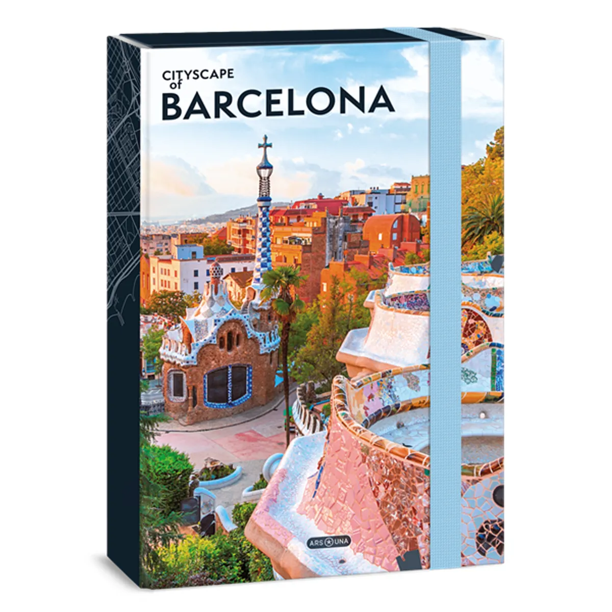 Ars Una Cityscape-Barcelona 25 (5509) A4 füzetbox #1