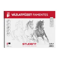 ICO Student B4 famentes vázlatfüzet #1