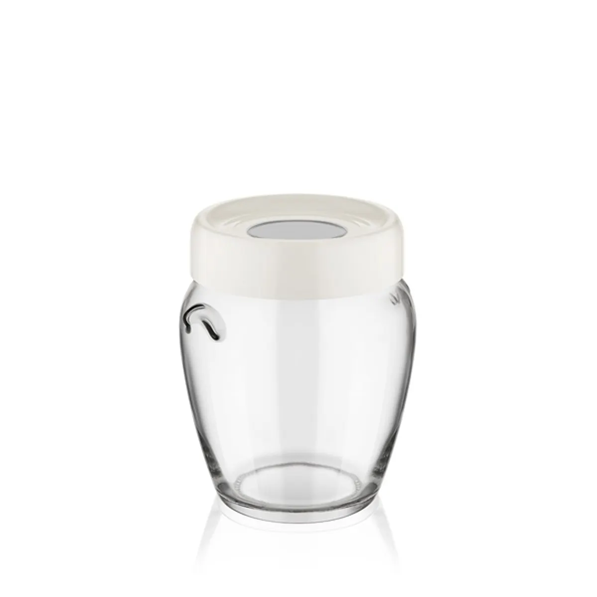 IRIS C-00138 Ring üveg tároló 580ml, fekete, elfántcsont vagy szürke színű #2