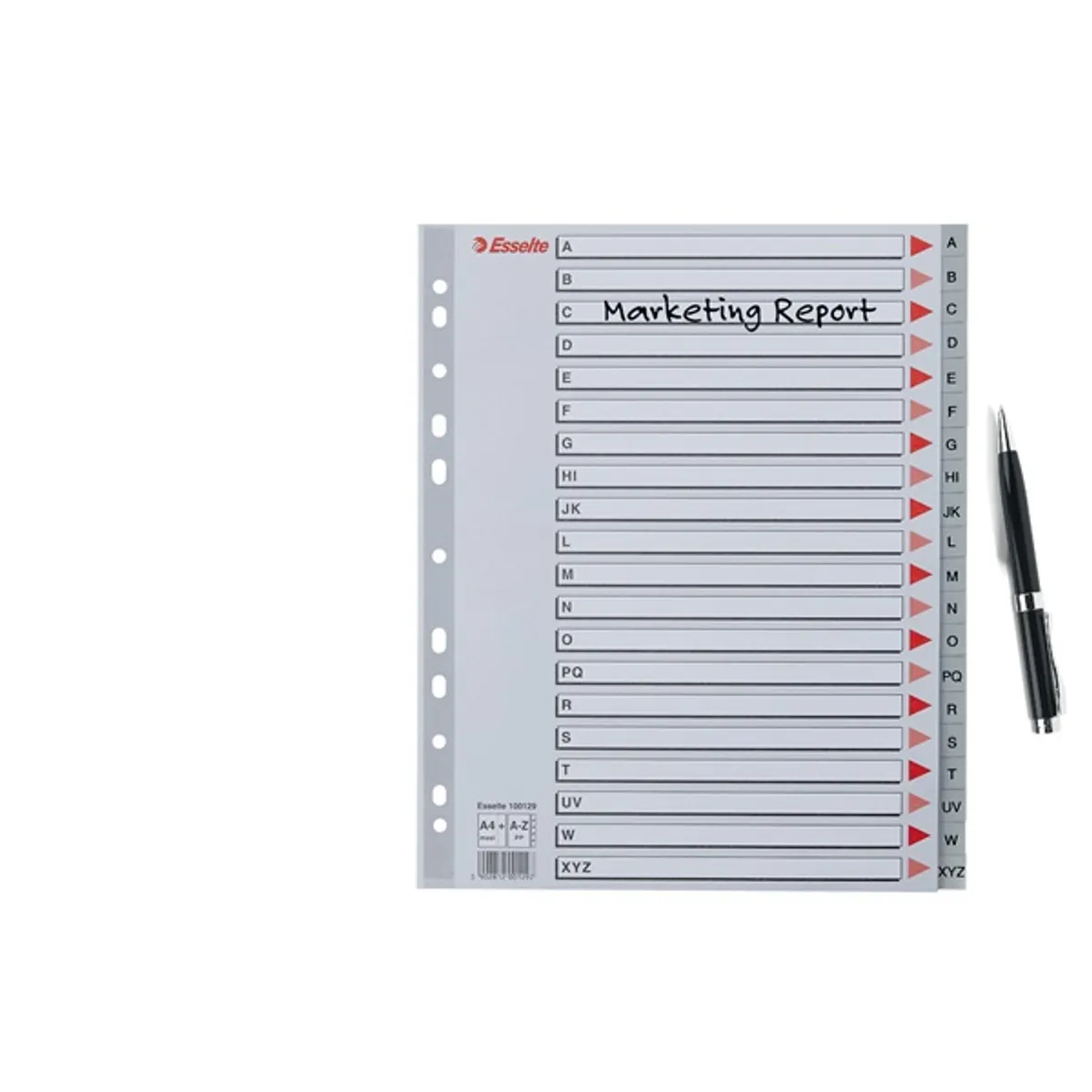 Esselte A-Z A4 Maxi műanyag regiszter #1