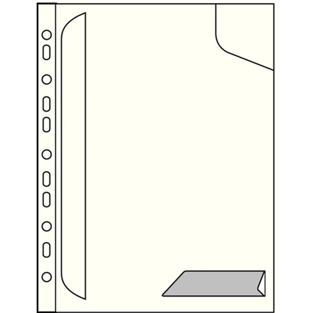 Leitz CombiFile A4 5db áttetsző lefűzhető genotherm #4