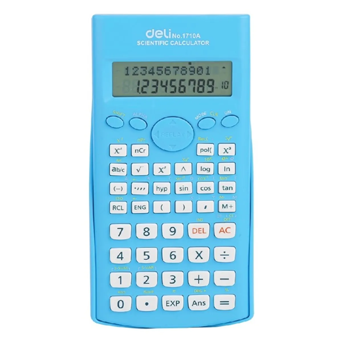 Deli Core DL-1710 240 funkciós világoskék tudományos számológép #1