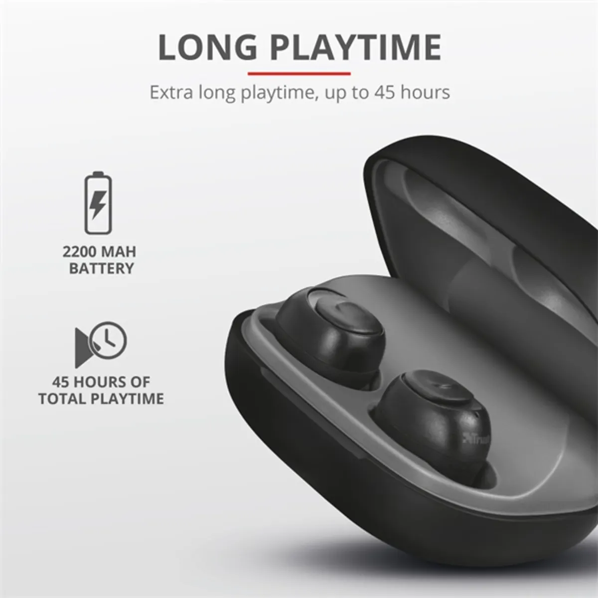 Trust Duet XP Bluetooth True Wireless Bluetooth fekete fülhallgató #4