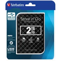 Verbatim 53195 Store `n` Go 2,5" 2TB USB 3.0 SuperSpeed fekete külső winchester #3