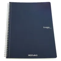 Fabriano Ecoqua A4 70lapos sötétkék kockás spirálfüzet #4