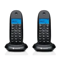 Motorola C1002CB+ fekete DECT telefon