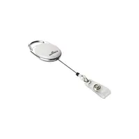 Durable Style jojós patentos 1db fehér névkitűző tartó