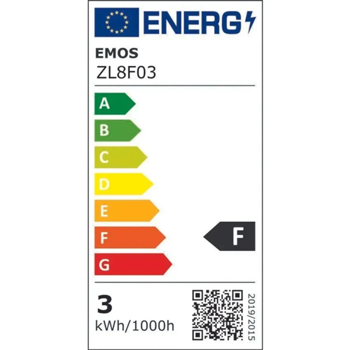 Emos ZL8F03 GU10/2,9 W (25 W)/250 lm/természetes fehér LED izzó #3