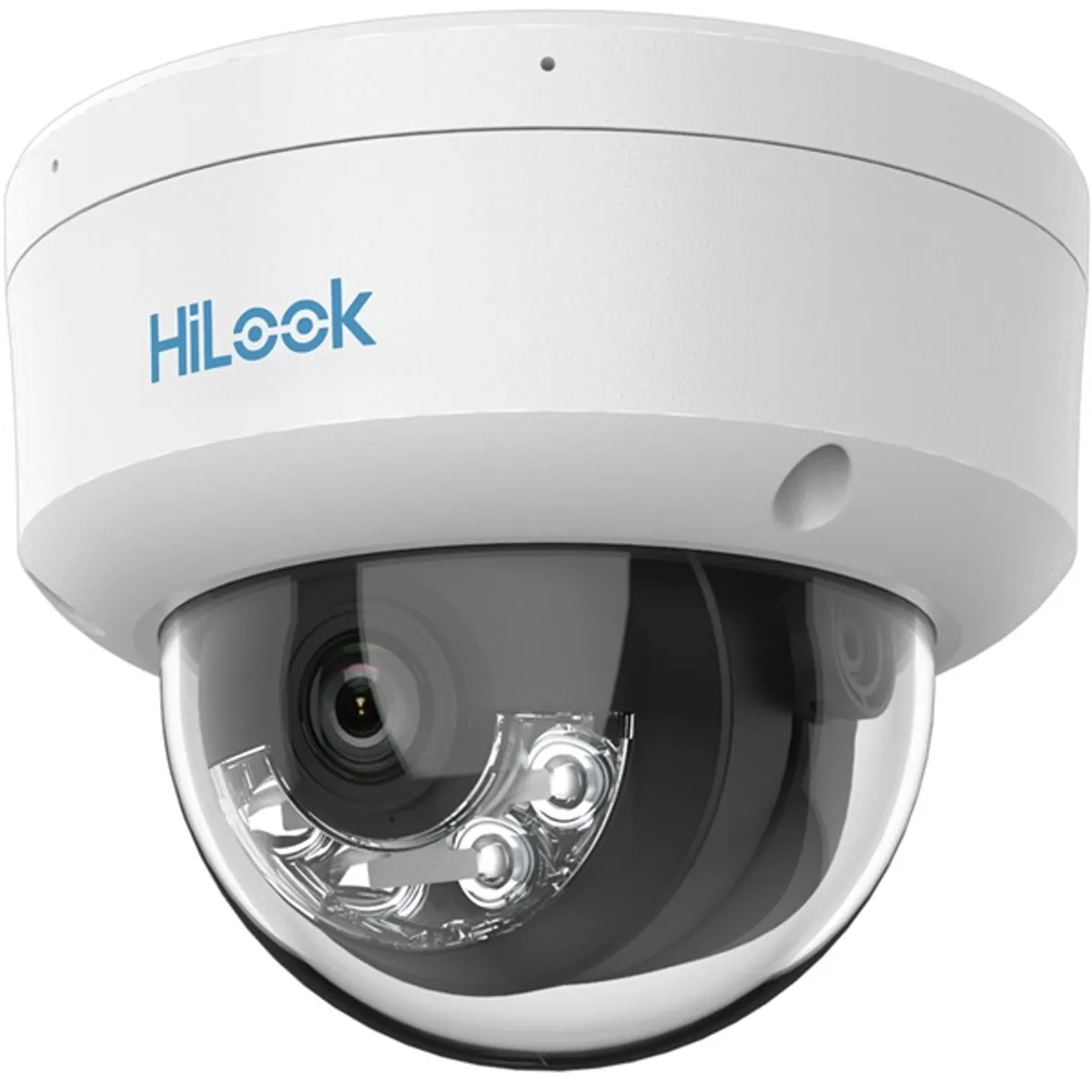 HiLook IPC-D149HA-LU(2.8mm)/Kültéri/4MP/2,8mm/Lát.fény 30m/WDR/IK08/MD 2.0/Smart Hybrid Light ColorVu PoE IP dómkamera #1
