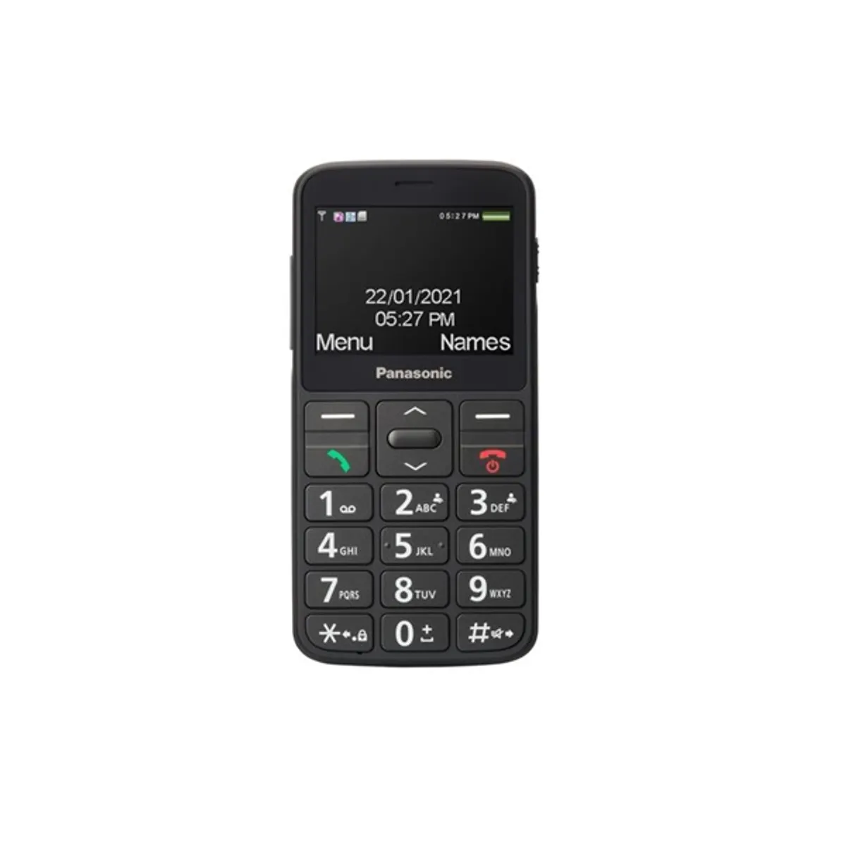 Panasonic KX-TU160EXB 2,4" fekete mobiltelefon #1