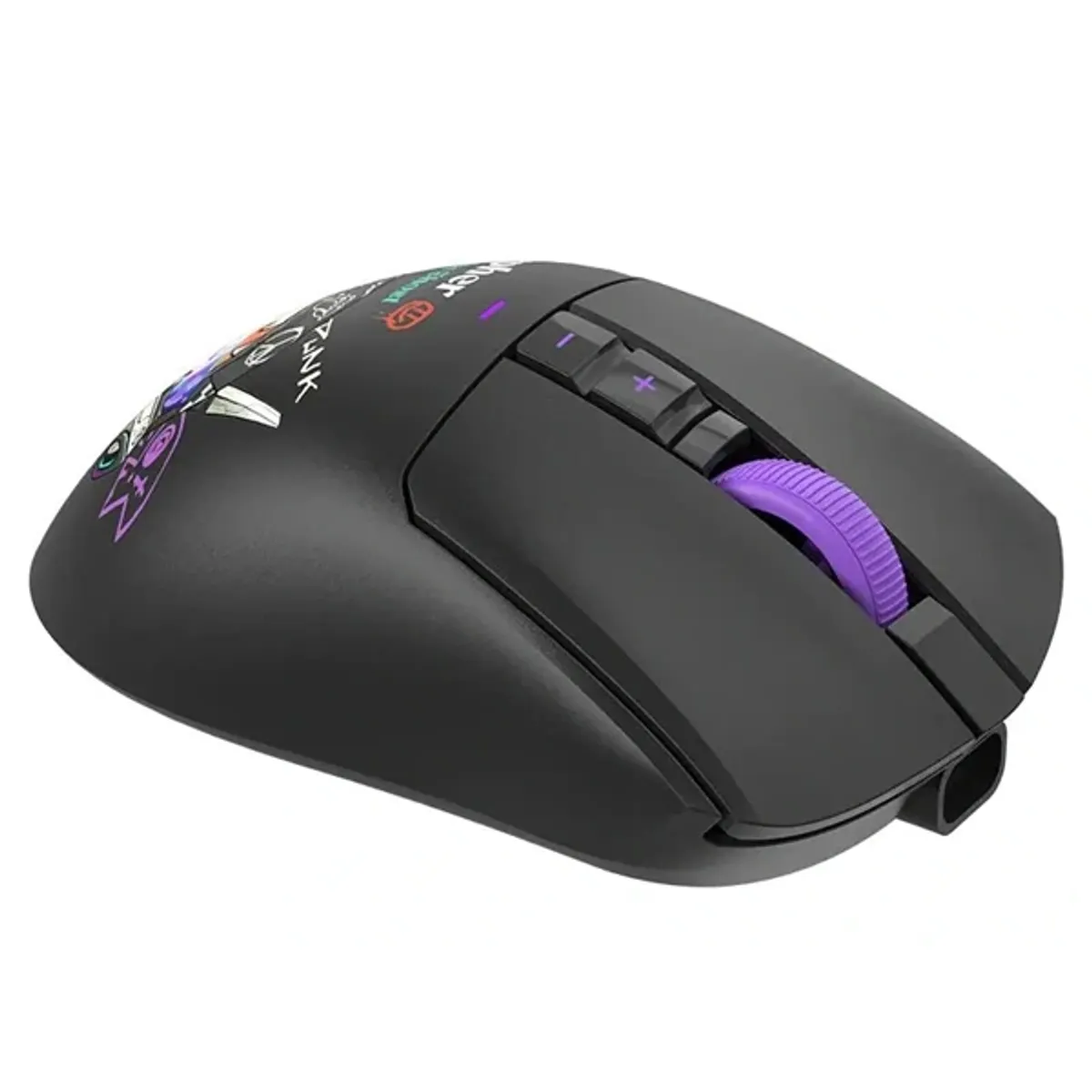 A4-Tech Bloody R73 Ultra Duo Cypher Ghost vezeték nélküli fekete gamer egér #2