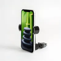 MNC 54996 univerzális fekete szellőzőrácsra rögzíthető telefontartó #3