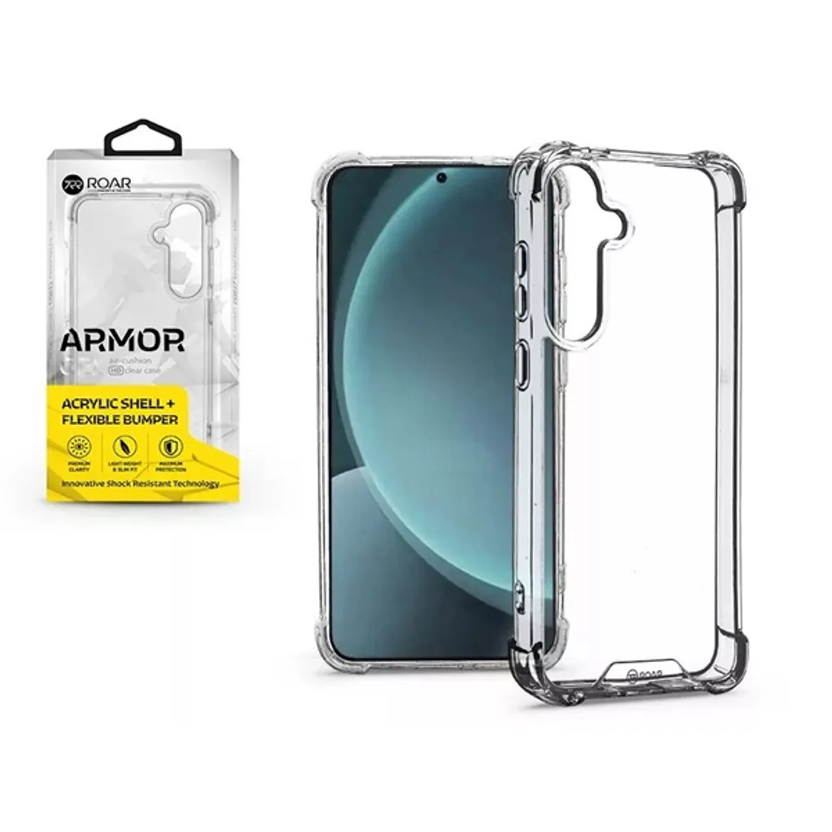 Roar KC341106 Samsung SM-S937 Galaxy S25 Armor Gel átlátszó szilikon tok #1