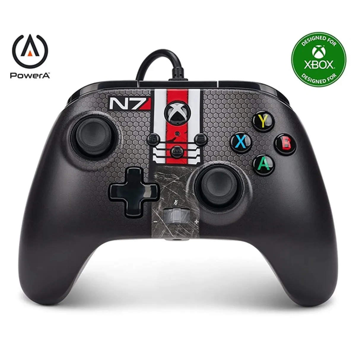 PowerA 1524523-01 Enhanced Xbox Series X|S/Xbox One/PC vezetékes Mass Effect N7 kontroller ( E ) #1