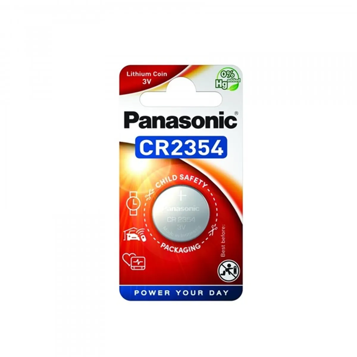 Panasonic CR2354 3V lítium gombelem 1db/csomag #1