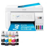 Epson EcoTank L5316 színes nyomtató MFP, WiFi/LAN, 8100/6500 oldal tinta a dobozban