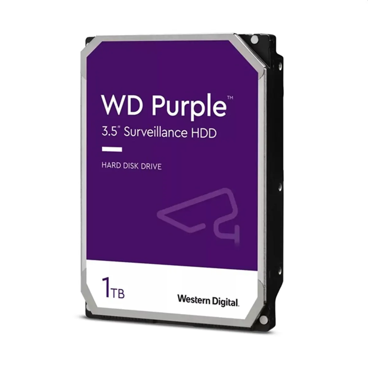 Western Digital 3,5" 1000GB belső SATAIII 5400RPM 64MB PURPLE WD11PURZ winchester 3 év #1