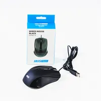 Iris IOM861-B Vezetékes Egér fekete #2