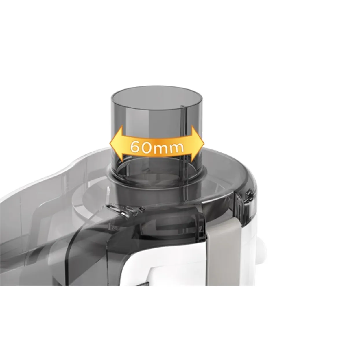 Tefal ZE370138 Frutelia Plus 350W fehér gyümölcscentrifuga #4