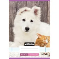 Nebulo Cuki minták A5 2. osztályos 16-32 tűzött vonalas füzet #5