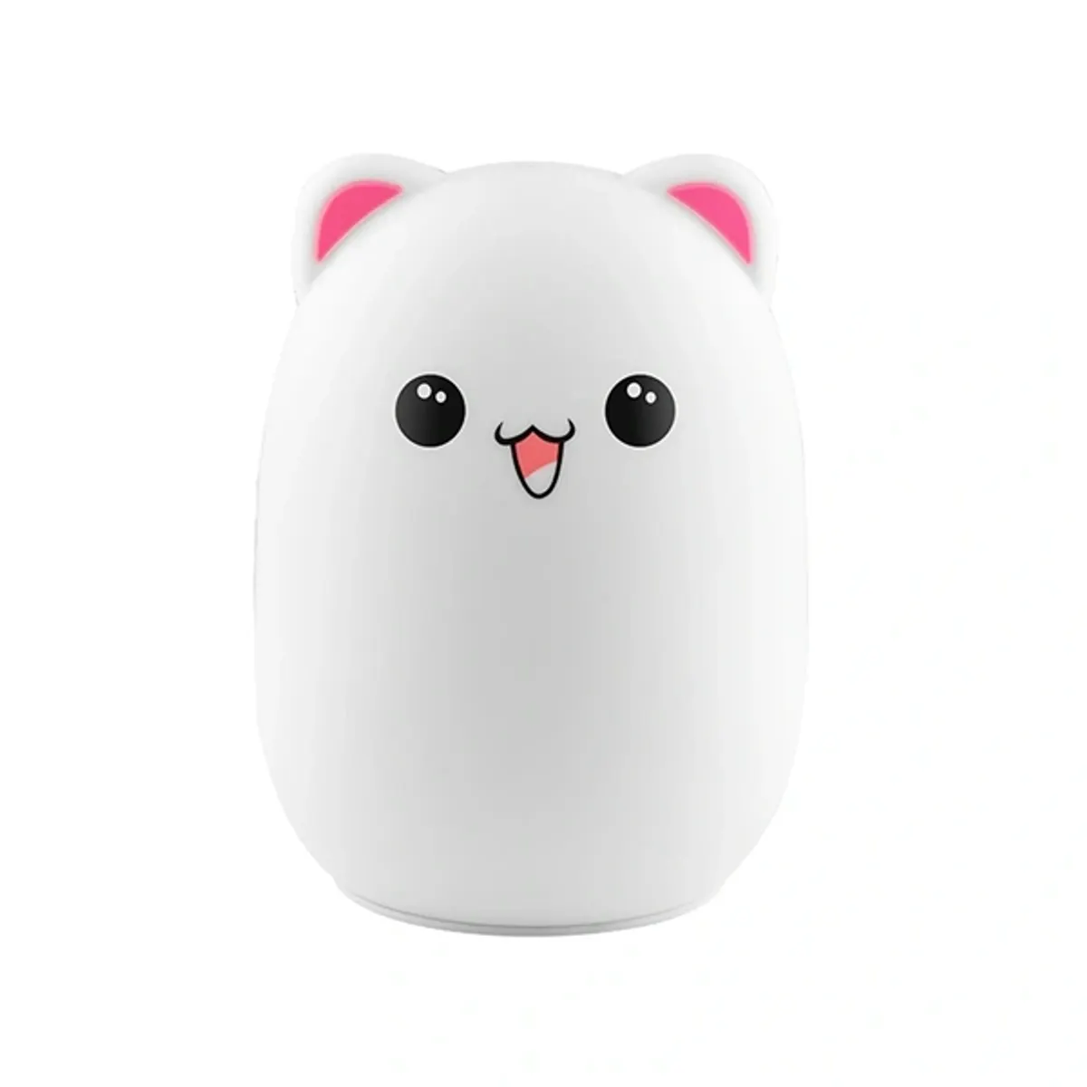 Tracer Teddy Bear, RGB LED, 5 színtónus, 4 világítási mód, Szilikon, Vezeték nélküli, éjszakai lámpa #1