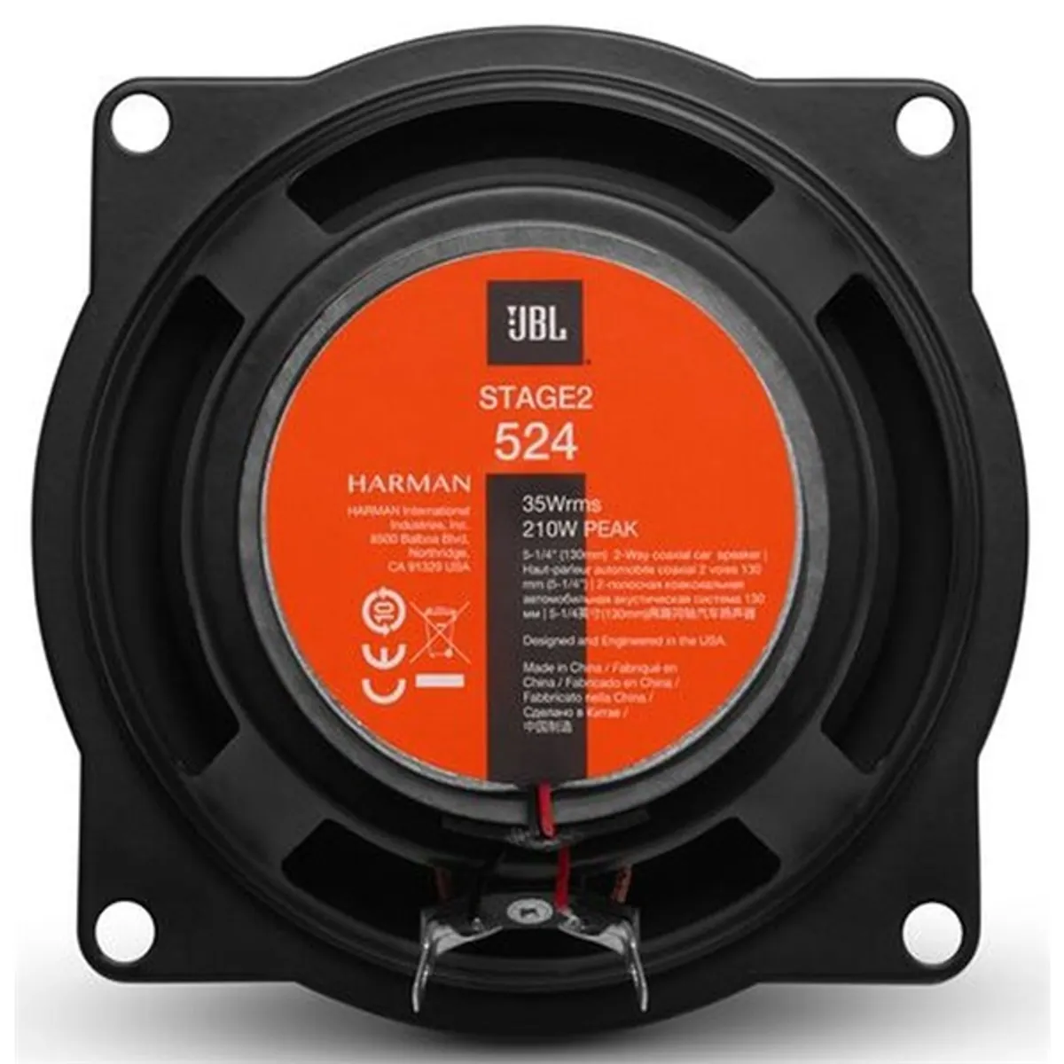 JBL STAGE2 524 13cm-es 2 utas koaxiális hangszóró #5