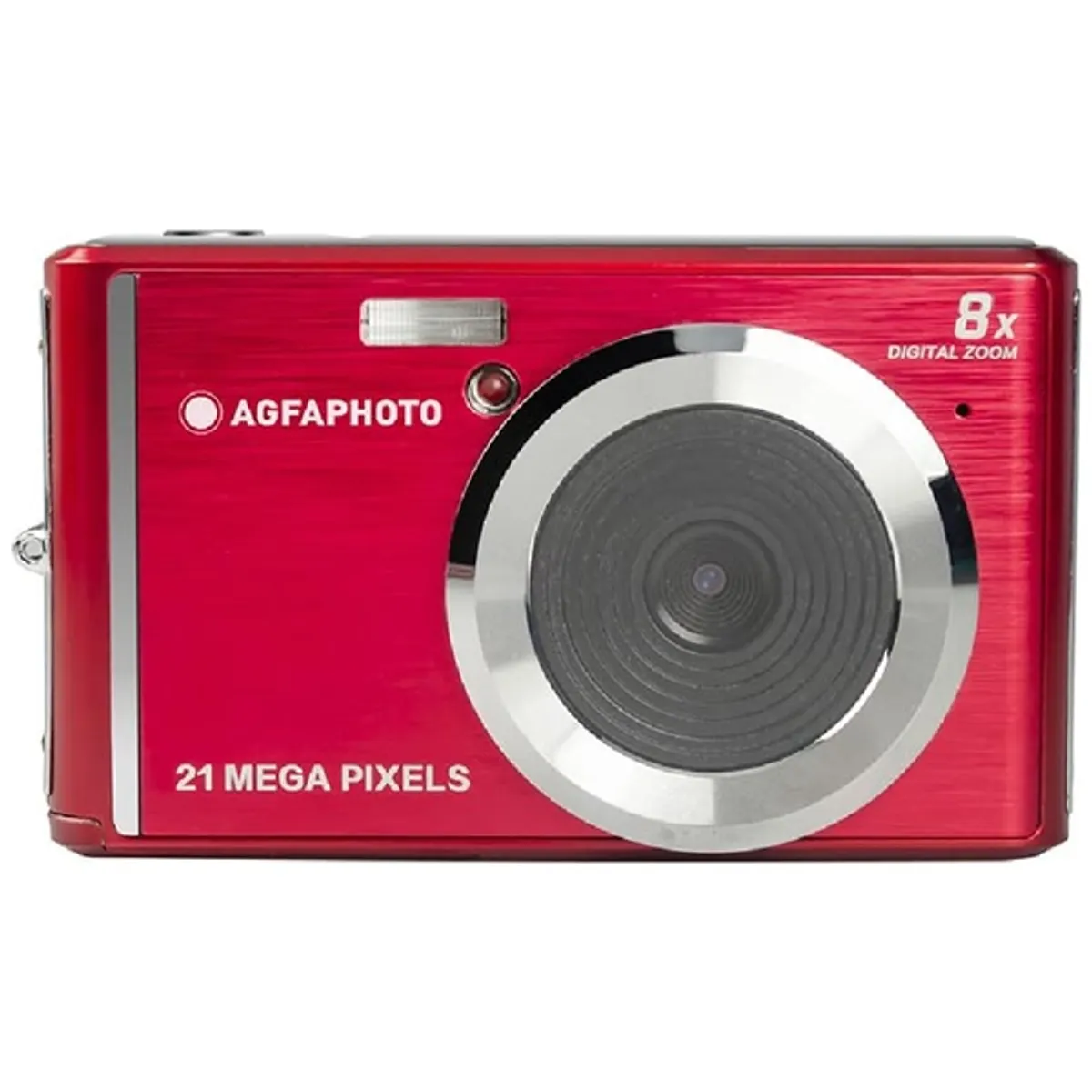 Agfa DC5200 piros kompakt digitális fényképezőgép #5