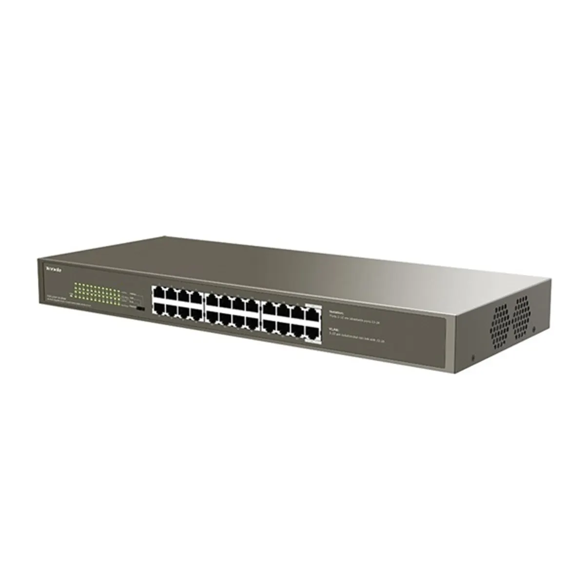Tenda TEG1124P-24-250W 24port GbE LAN PoE (225W) switch #1