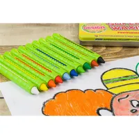 Jolly Superwaxies Classic 10 darabos zsírkréta készlet #6