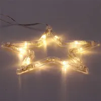 Iris Csillag alakú 18x18cm/meleg fehér LED-es tapadókorongos fénydekoráció #2