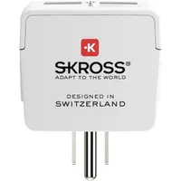 SKROSS csatlakozó átalakító az Egyesült Államokba, beépített USB töltővel #2