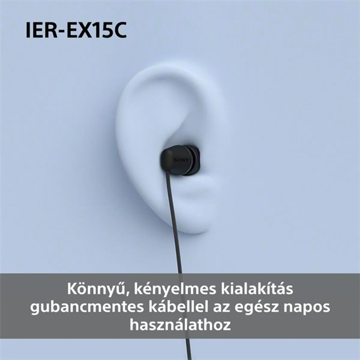 Sony IEREX15CW.CE7 USB Type-C vezetékes mikrofonos fehér fülhallgató #4
