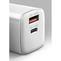 Axagon ACU-PQ30W USB-C + QC3.0 30W fehér fali töltő #2