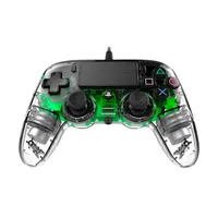Nacon 2804956 Compact PS4 vezetékes átlátszó-halványzöld kontroller #4