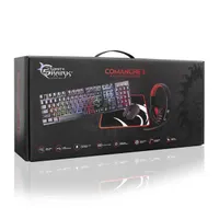 White Shark COMANCHE 3 WS GC-4104HU fekete billentyűzet + egér + egérpad + headset gamer kombó #10