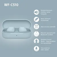 Sony WFC510L.CE7 True Wireless Bluetooth kék fülhallgató #6