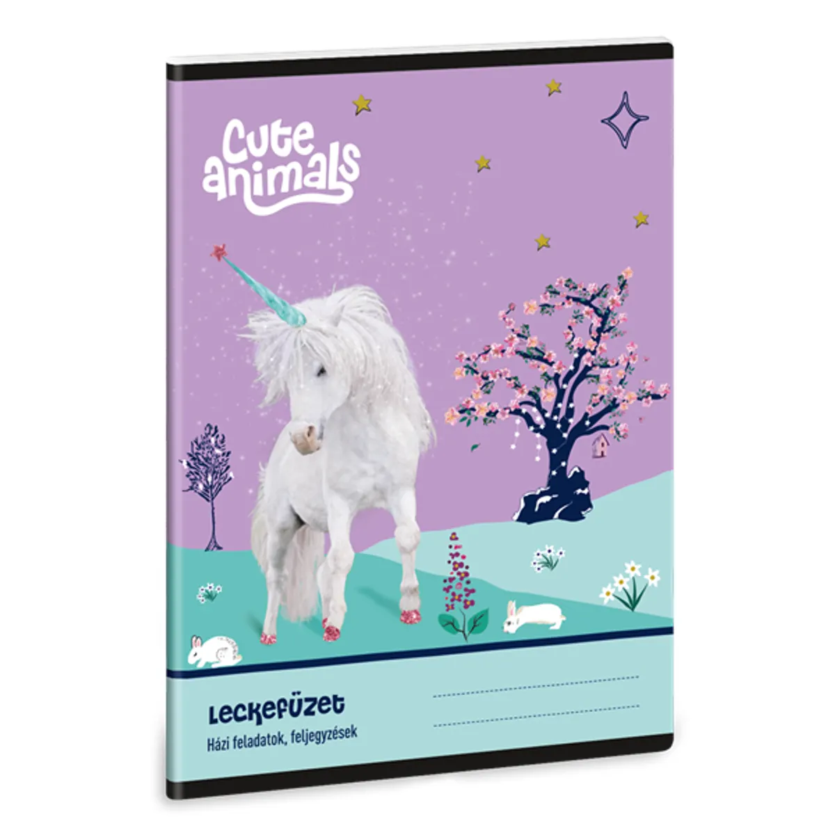 Ars Una Cute Animals Unicorn 25 (5448) A5 leckefüzet #2