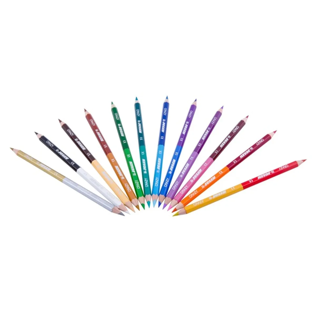 Jolly Superstick Crazy 12 db/24 szín kétvégű színesceruza készlet #6