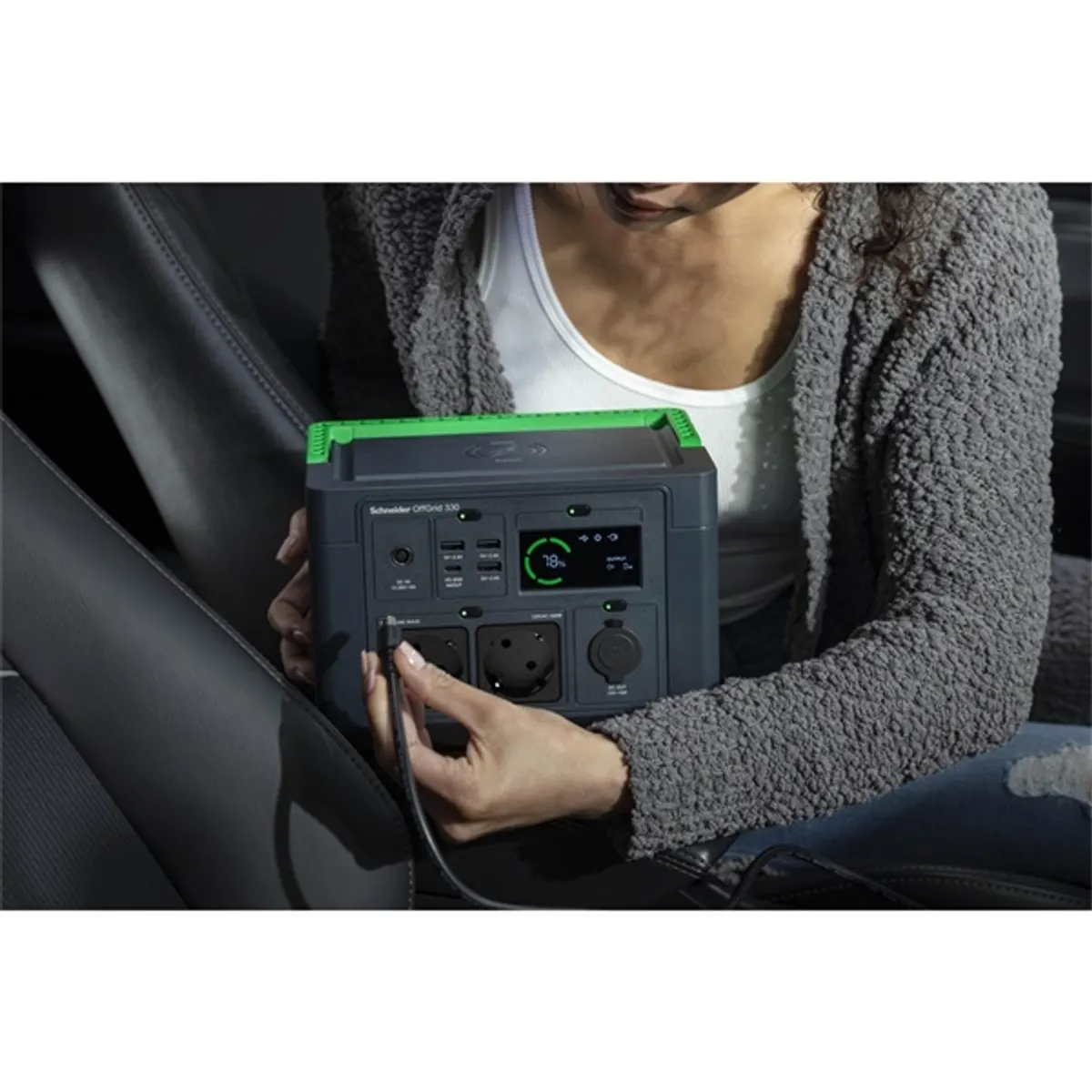 APC PPS330-GR OffGrid 330 332Wh Lítium-ion 230V hordozható akkumulátor állomás #6