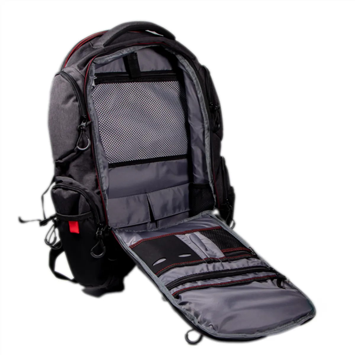 TOO GBP-GR17 17" szürke gamer hátizsák #4